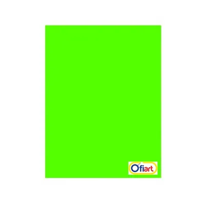 Cartulina 180g (59.7x88.9cm) Verde neón