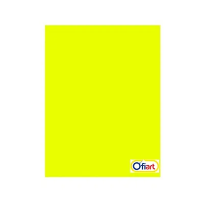 Cartulina 180g (59.7x88.9cm) Amarillo neón