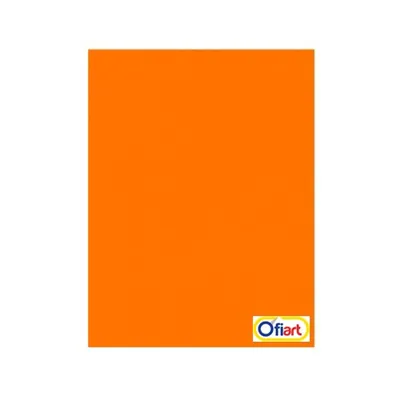 Cartulina 180g (59.7x88.9cm) Naranja neón