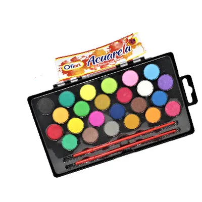 Acuarela de agua 24 colores