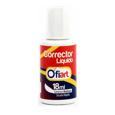 Corrector Liquido con brocha
