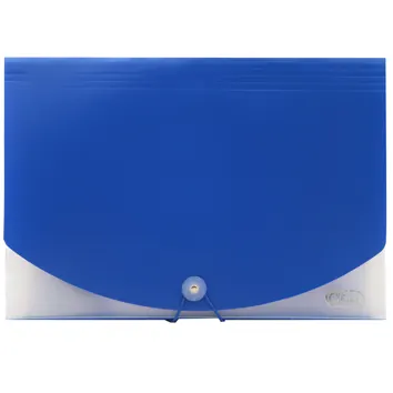 Carpeta Expandible 13 Divisiones Oficio Azul