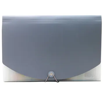 Carpeta Expandible 13 Divisiones Giros Gris
