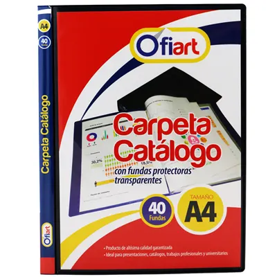 Carpeta Catálogo 40 Hojas