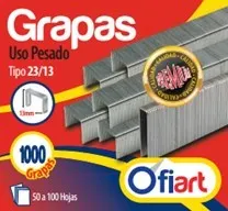 Grapas de uso pesado 23/13