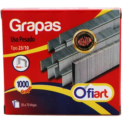Grapas de uso pesado 23/10
