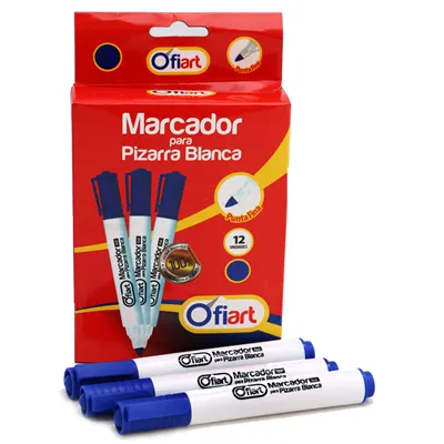 Marcador de Pizarra Azul