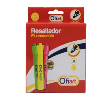 Marcador Resaltador Amarillo