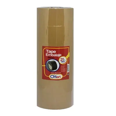Tape de Empaque marrón 2"