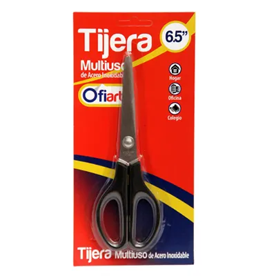 Tijeras de acero inoxidable de 6,5"
