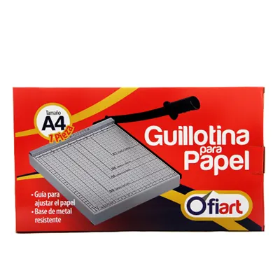 Guillotinas para Papel A4