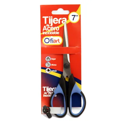 Tijeras de acero inoxidable de 7"