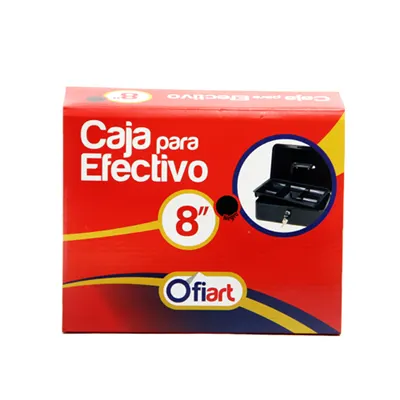 Caja para efectivo 8"