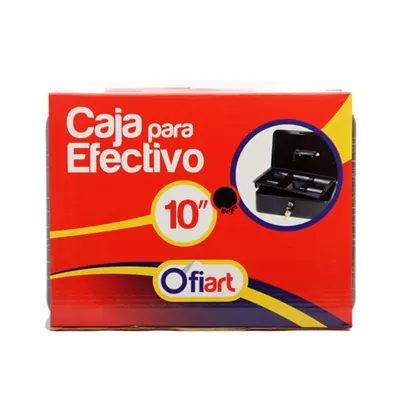 Caja para efectivo 10"