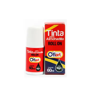 Tinta roll on 60ml para almohadilla