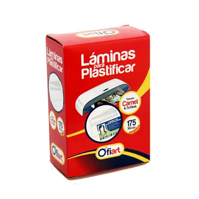 Lamina de Plastificar Carnet