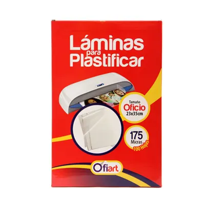 Lamina de Plastificar Oficio