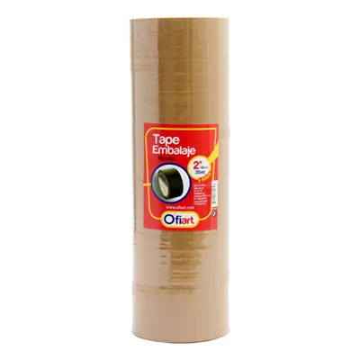 Tape de Empaque marrón 2"