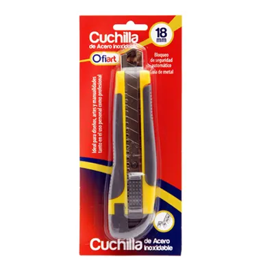 Cuchilla de acero inoxidable