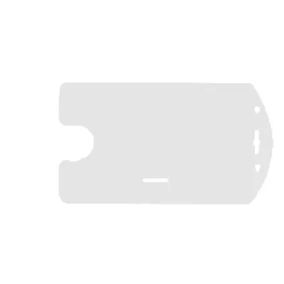 Portacarnet vertical blanco