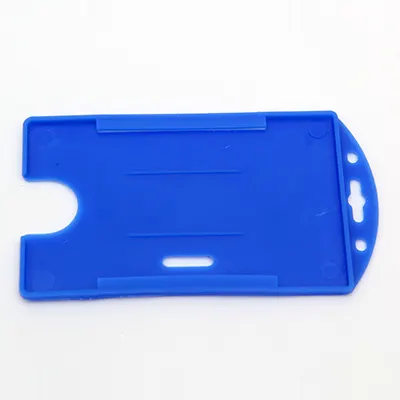Portacarnet vertical Azul