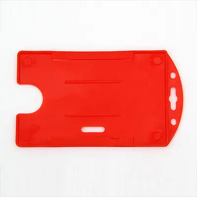 Portacarnet vertical Rojo